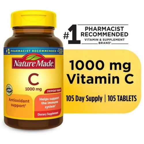 Nature Made Extra Strength Vitamin C 1000 mg Tablets; 105 Count Nature Made Extra Strength Vitamin C 1000 mg Tablets; 105 Count